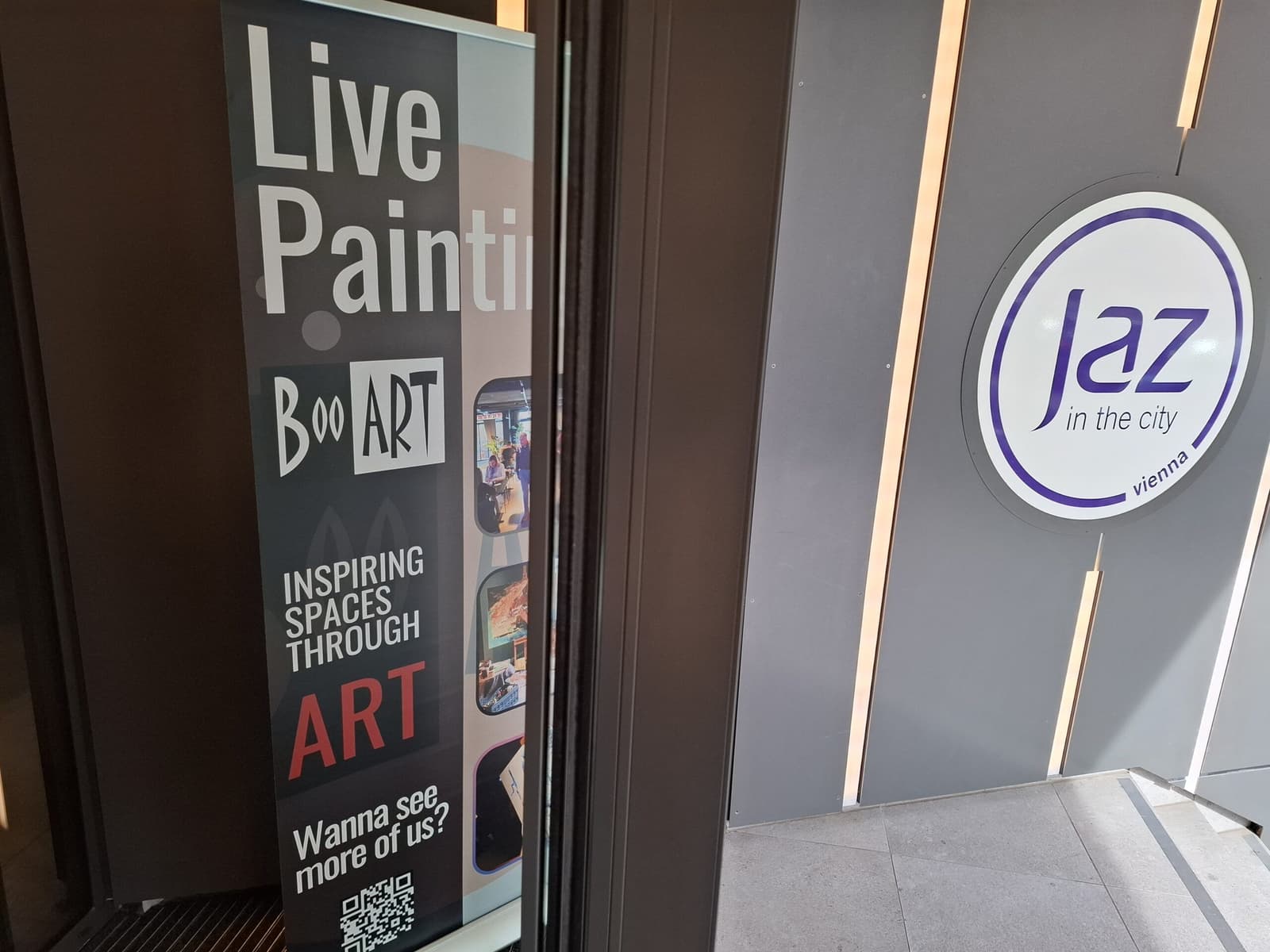 Live painting by Norbert de Jong